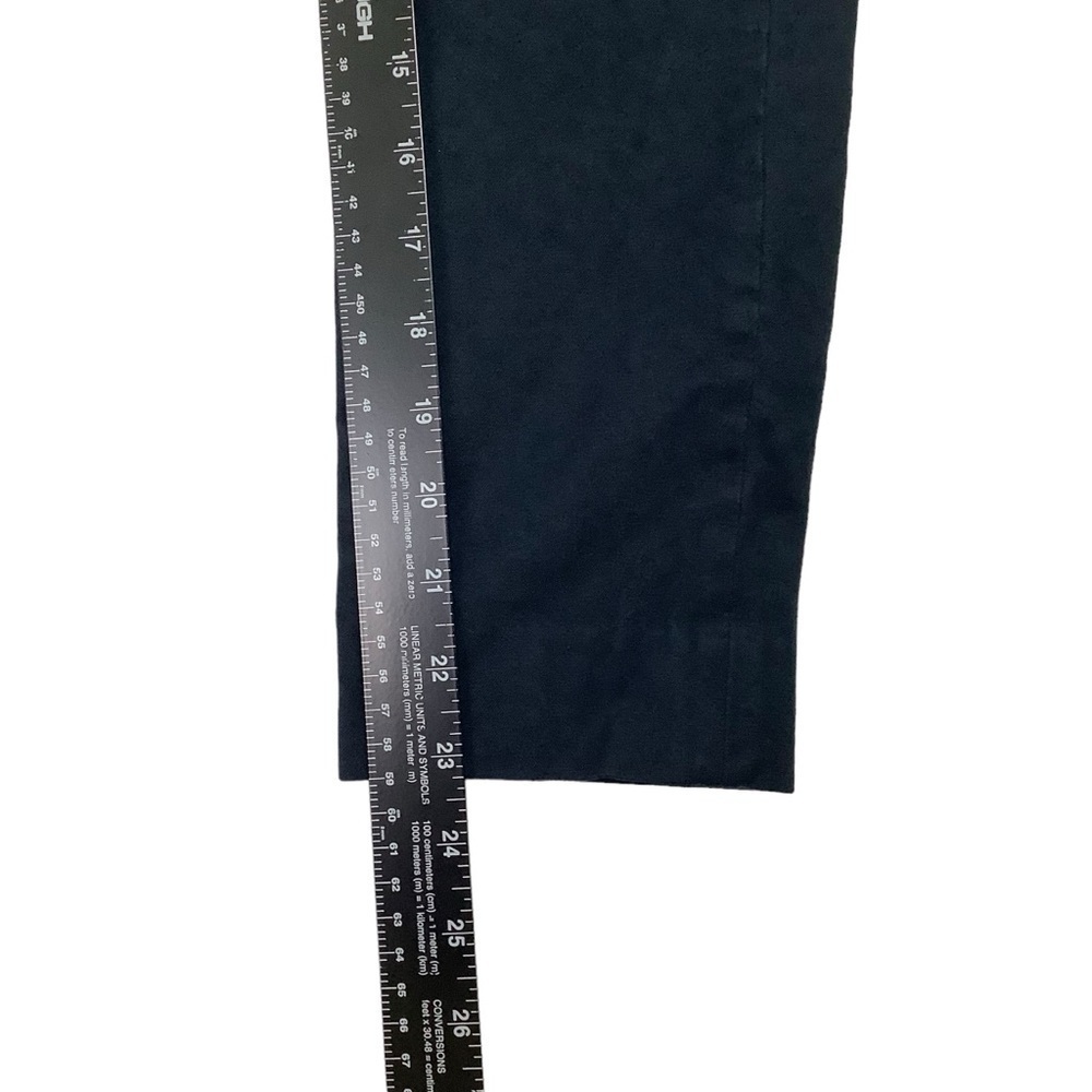 Banana Republic Factory Pant Sz 4 Curvy Fit Sloan Cropped Slack True Navy Blue - Picture 5 of 8